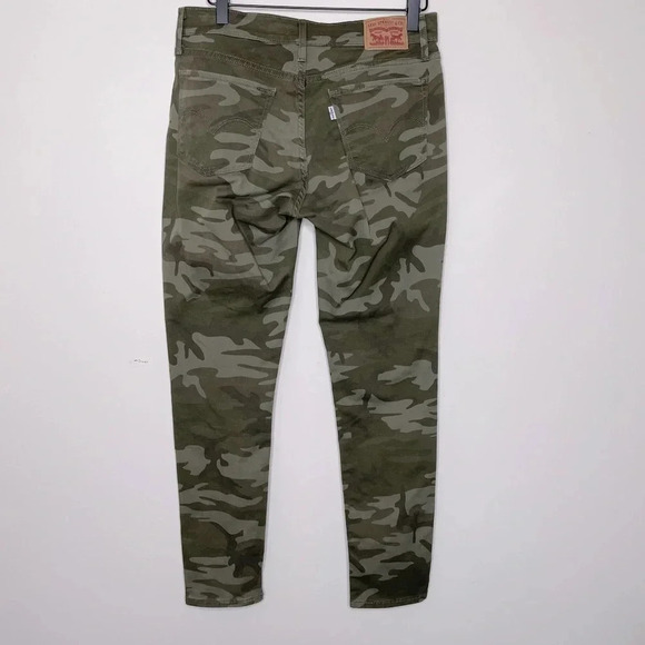 Levi's® 711 Camo Crop Ankle Skinny Jeans Size 29 - Picture 8 of 14